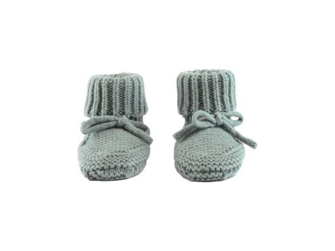 LODGER Slipper Folklore Merino Wool Silk 0 - 6 měsíců