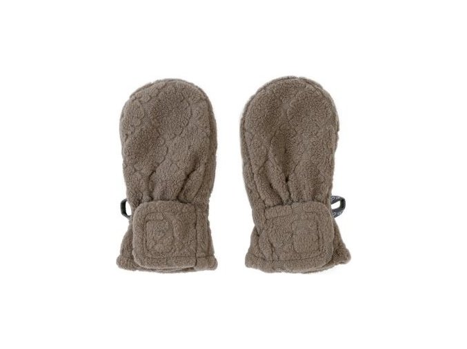 LODGER Mittens Folklore Fleece Buffalo 0 - 12 měsíců