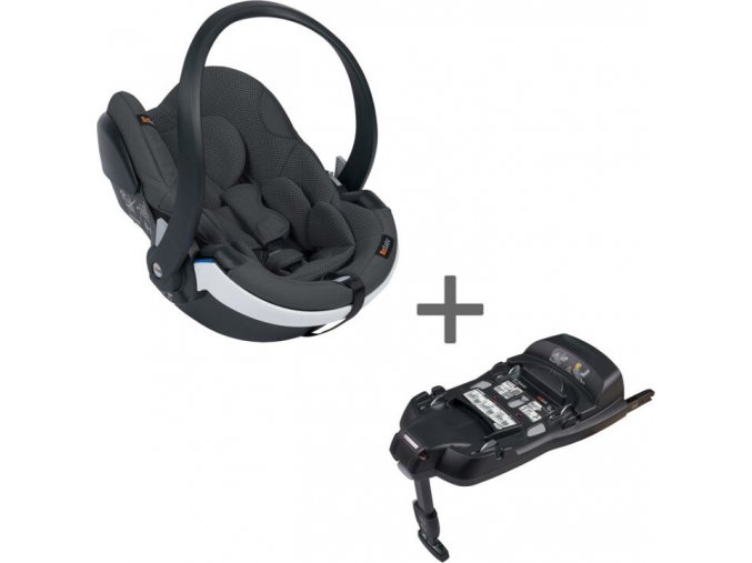 BeSafe BeSafe set iZi Go Modular i-Size X1 2023 anthracite mesh (Varianta anthracite mesh)