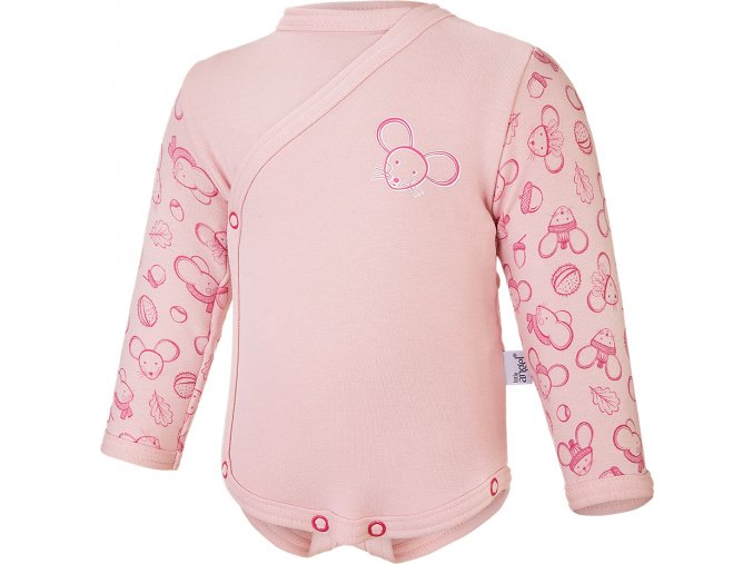 Little Angel body smyk zavinovací DR Outlast® - sv.starorůžová (Velikost 56)