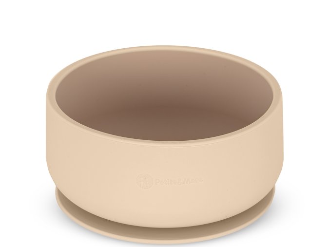 PETITEMARS PETITE&MARS Miska dvoubarevná silikonová Take&Match Desert Sand 6m+