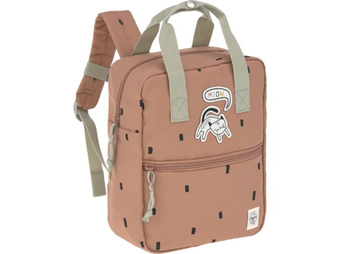 LÄSSIG KIDS LÄSSIG Mini Square Backpack Happy Prints caramel (Varianta LÄSSIG Mini Square Backpack Happy Prints caramel)