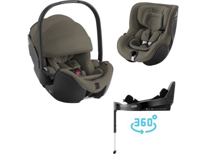 BRITAX Autosedačka set Baby-Safe Pro + Vario Base 5Z + autosedačka Dualfix 5z