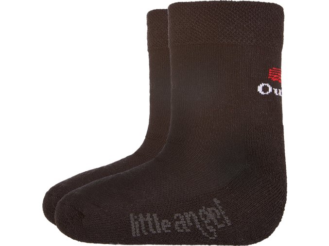 Little Angel ponožky froté Outlast® - černá