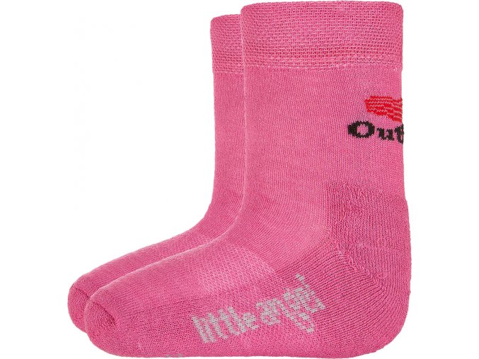 Little Angel ponožky froté Outlast® - růžová