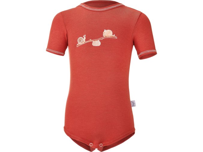 Little Angel body tenké KR obrázek Outlast® - skořicová (Velikost 74)