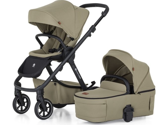 PETITEMARS PETITE&MARS Kočárek kombinovaný ICON 2V1 Mossy Green LITE RWS