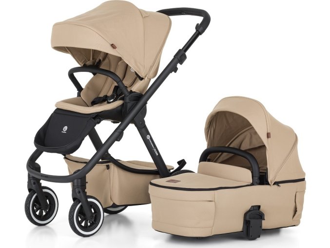 PETITEMARS PETITE&MARS Kočárek kombinovaný ICON 2V1 Mocha Beige LITE AIR