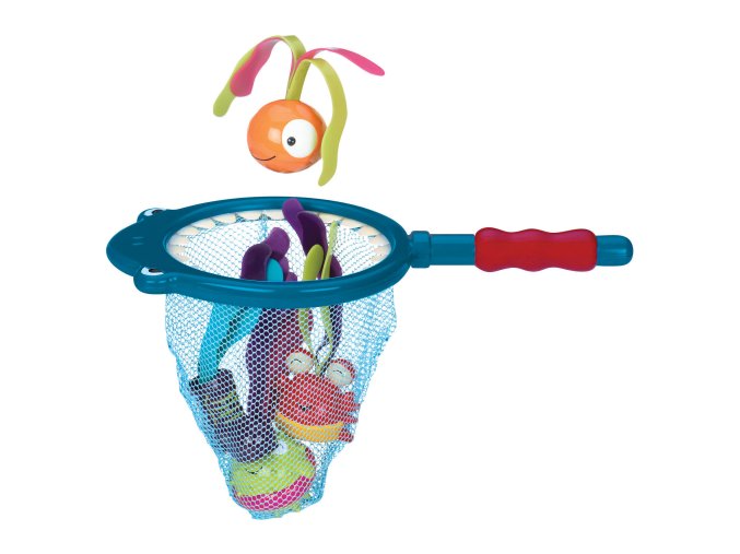 B-Toys Podběrák s hračkami na potápění Žralok Finley