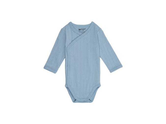 LODGER Romper LS Solid Blue Fogg 68