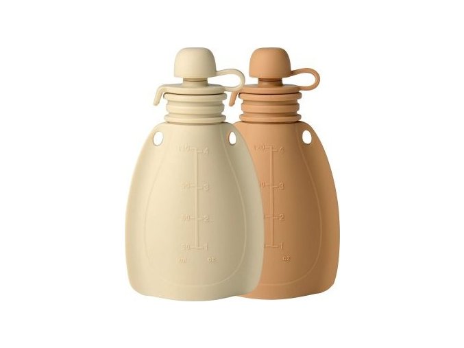MININOR Silikonová kapsička 2 ks Soft Rabbit/Roe Deer