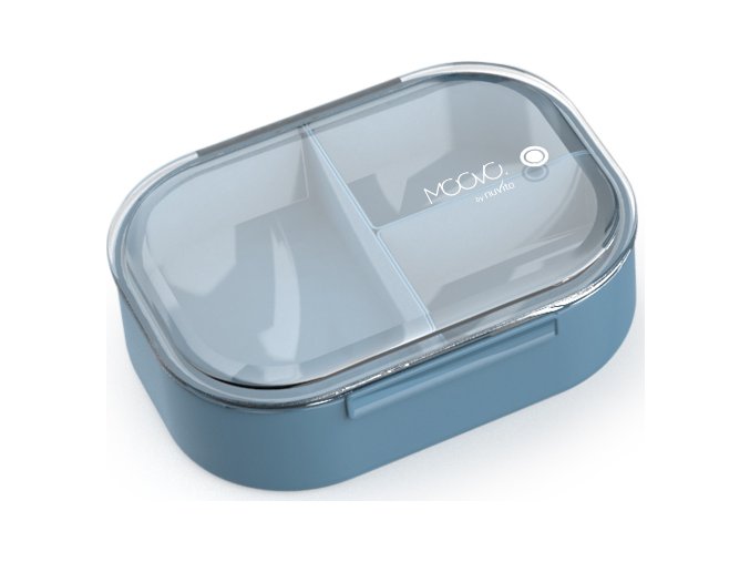 NUVITA Box na svačinu 490 ml (Varianta Powder Blue)