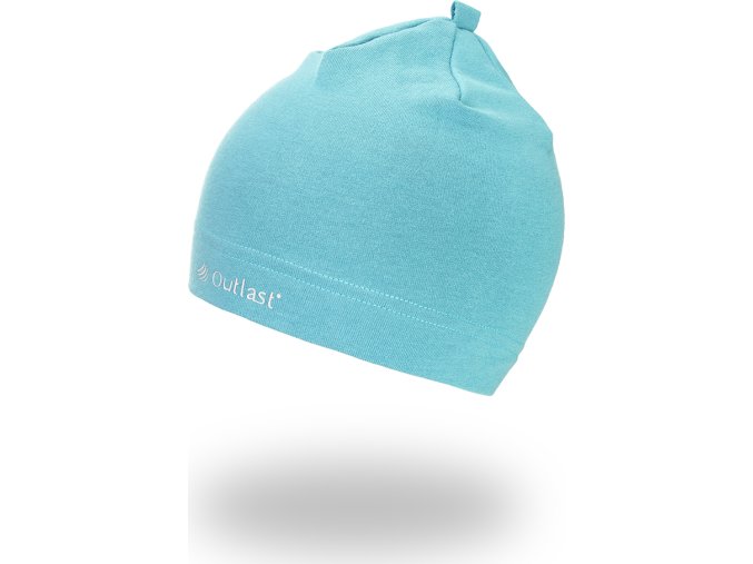 Little Angel Čepice smyk natahovací Outlast ® - tm.tyrkys (Velikost 1 | 36-38 cm)