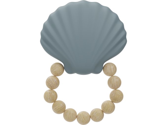 label label kousatko silikon shell blue