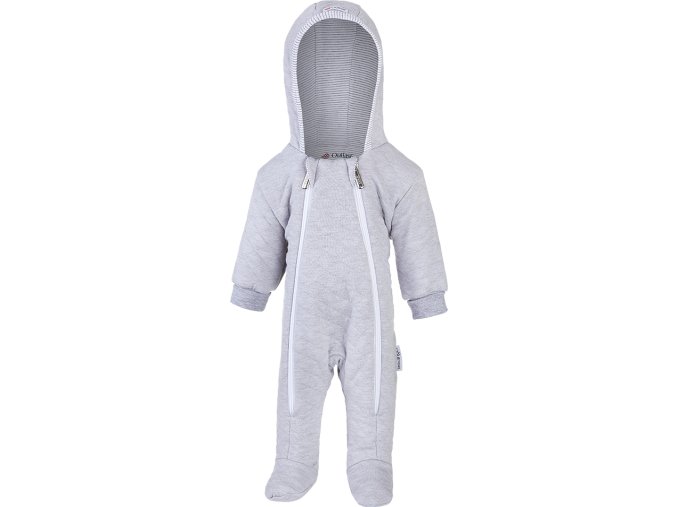 Little Angel overal podšitý Outlast® - sv.šedý melír (Velikost 62)
