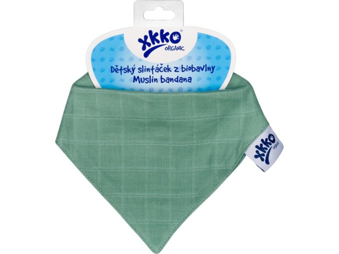 xkko organic bandana granite green 8594216382156 m