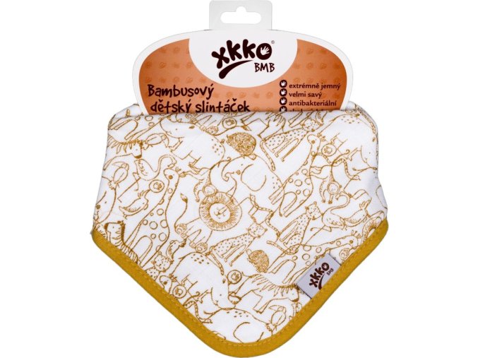 Bambusový slintáček XKKO BMB Safari - W/Honey Mustard