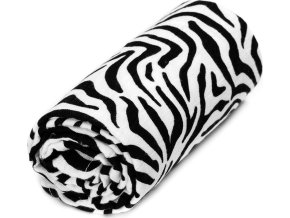 T-TOMI BIO Bambusová osuška Zebra skin