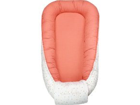 enie baby Hnízdečko DOTS BEIGE / MELANGE