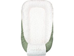 enie baby Hnízdečko DOTS BEIGE / KHAKI