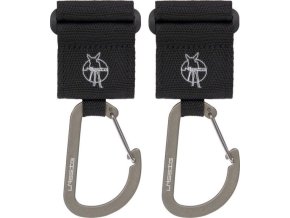Lässig FAMILY Casual Stroller Hooks with Carabiner black