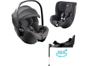 BRITAX Autosedačka set Baby-Safe Pro + Vario Base 5Z + autosedačka Dualfix 5z Classic, Deep 2025