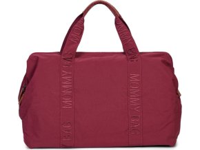 Childhome Přebalovací taška Mommy Bag Signature Urban Burgundy