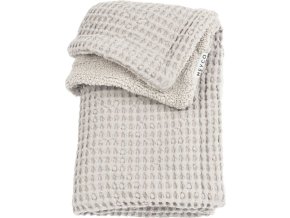 Deka Waffle Teddy fleece - Greige