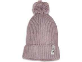 LODGER Čepice Merino Rose 6 - 12 měsíců