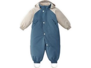 LEOKID Zimní kombinéza Color Block Salt Blue vel. 18 - 24 měsíců (vel. 86)