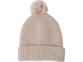 LODGER Čepice Merino Beige 1 - 2 roky