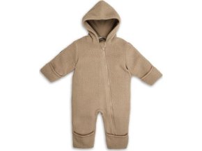 LODGER Zimní kombinéza Teddy Beige 3 - 6 měsíců