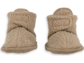 LODGER Capáčky Teddy Beige 3 - 6 měsíců