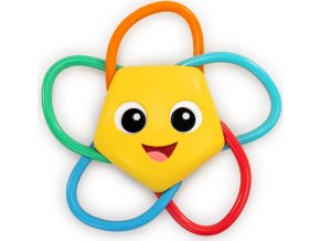 BABY EINSTEIN BABY EINSTEIN Kousátko s chrastítkem Soothing Star bez BPA 0m+