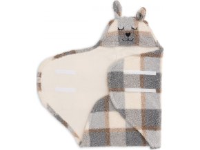 Jollein Zavinovačka králíček Check Boucle