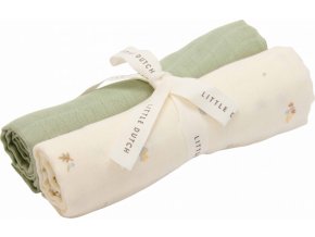 Little Dutch Pleny 70x70cm Forest Treasures & Sage 2 ks