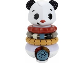 Tiny Love Hudební pyramida s kroužky Tiny Rockers Panda