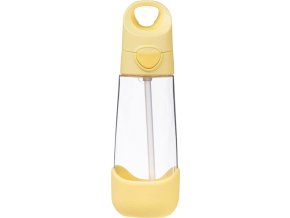 Lahev na pití s brčkem 600 ml - lemon twist