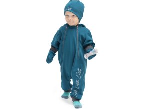 ESITO Teplákový overal rostoucí Warmkeeper Petrol