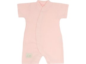 ESITO Letní overal pro miminko mušelín Pink