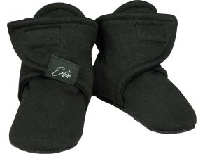 ESITO | Capáčky barefoot Warmkeeper ZOE Black (Velikost 2 - délka stélky: 12 cm)