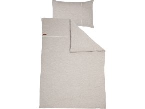 Little Dutch - textil Povlečení 140x100, 40x60 pure grey