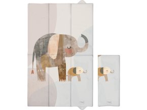 CEBA CEBA Podložka přebalovací cestovní (80x50) Basic Elephant Family