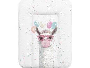 CEBA CEBA Podložka přebalovací měkká (50x70) Basic Crazy Lama