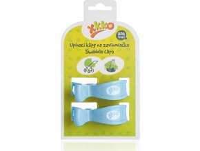 XKKO Klipy na kočárek 2ks - Baby Blue