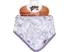 Bambusový slintáček XKKO BMB Safari - W/Lavender Aura