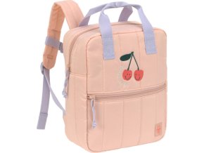 LÄSSIG KIDS LÄSSIG Mini Square Backpack Little Gang cherry peach (Varianta LÄSSIG Mini Square Backpack Little Gang cherry peach)