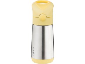 Termoska na pití s brčkem 350 ml - lemon twist