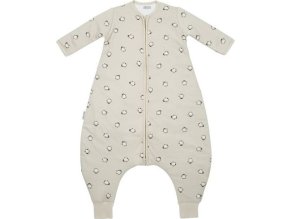 Jumper zimní s rukávy 92cm - PENGUIN soft sand