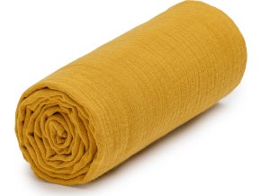 T-TOMI BIO Mušelínová osuška Mustard